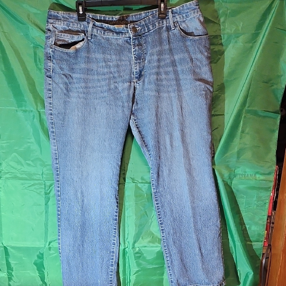 Faded Glory Light Blue Denim Pants 22w